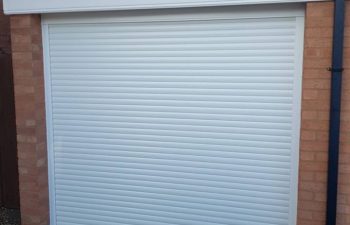 SWS White Roller Garage Door Oct 18